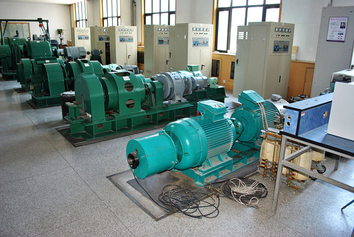 内江某热电厂使用我厂的YKK高压电机提供动力安装尺寸